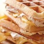 lemon curd waffles