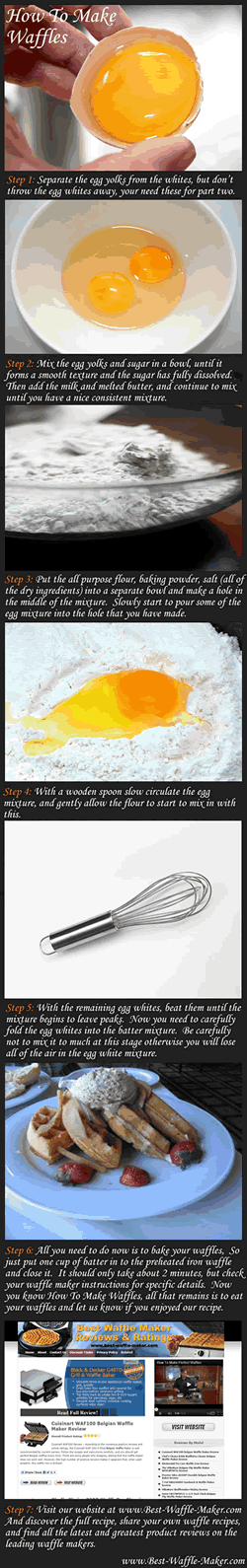 how to make waffles